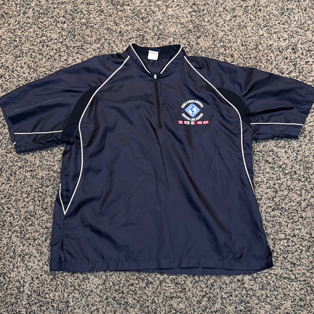 CABA World Series mizuno baseball windbreaker